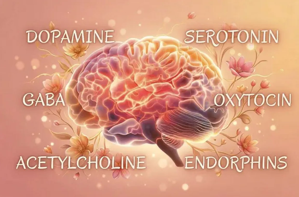 You are currently viewing Six natural ‘happy chemicals’ the brain produces
